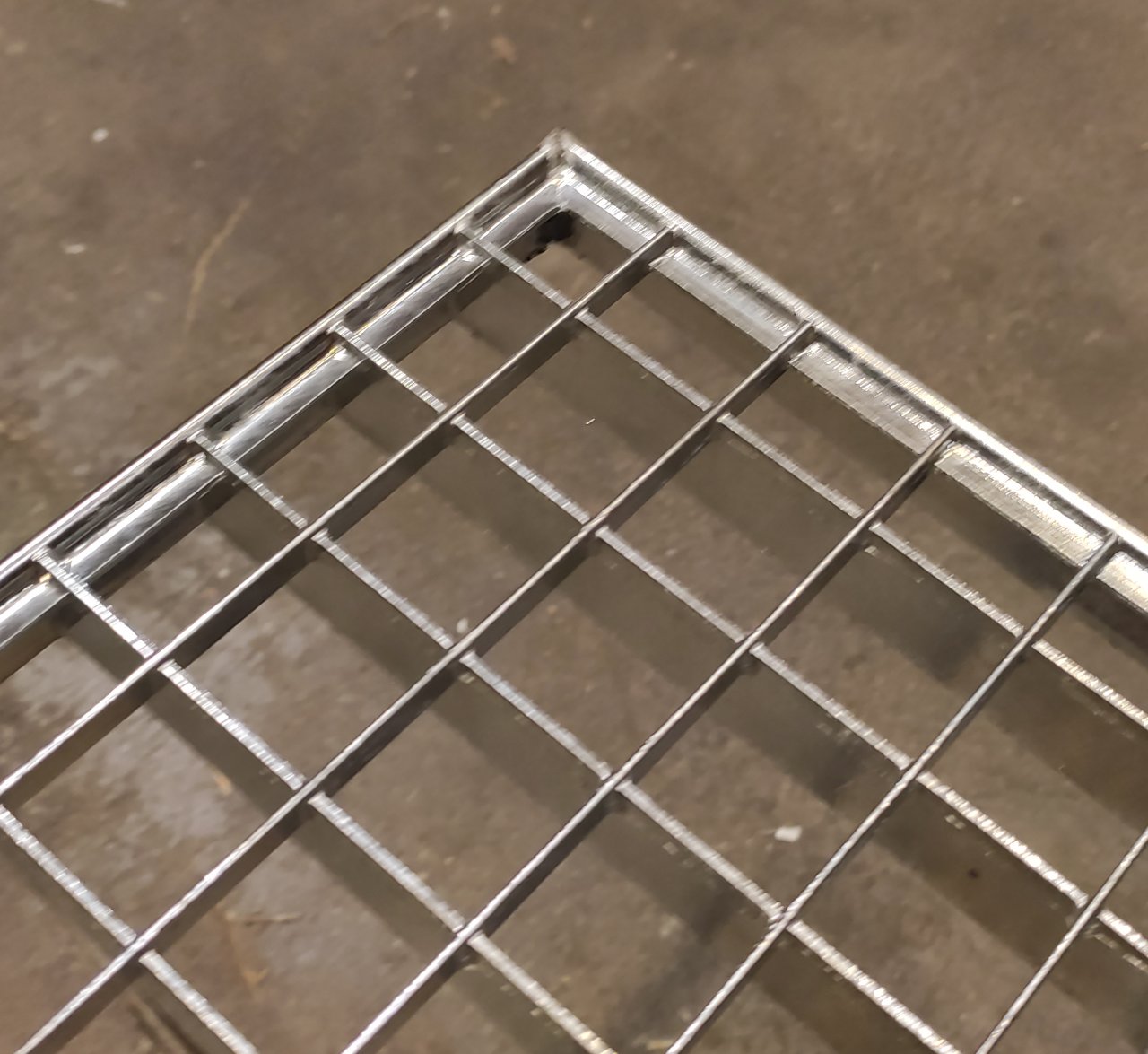 Gitterrost 1000x1000mm MW30/30 TS30/2 feuerverzinkt