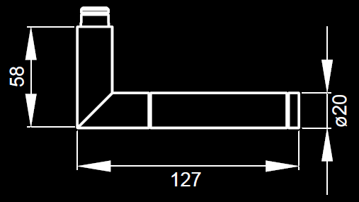 Karcher Rosettengarnitur Rio Steel ER34, Edelstahl poliert / matt (rund)