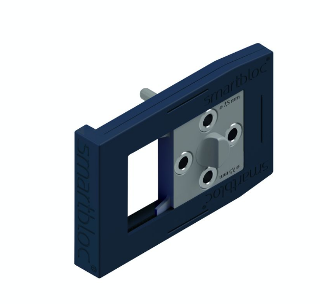 Qolibri Bohrschablone Smartbloc für Türdrücker Türklinke Bohrlehre