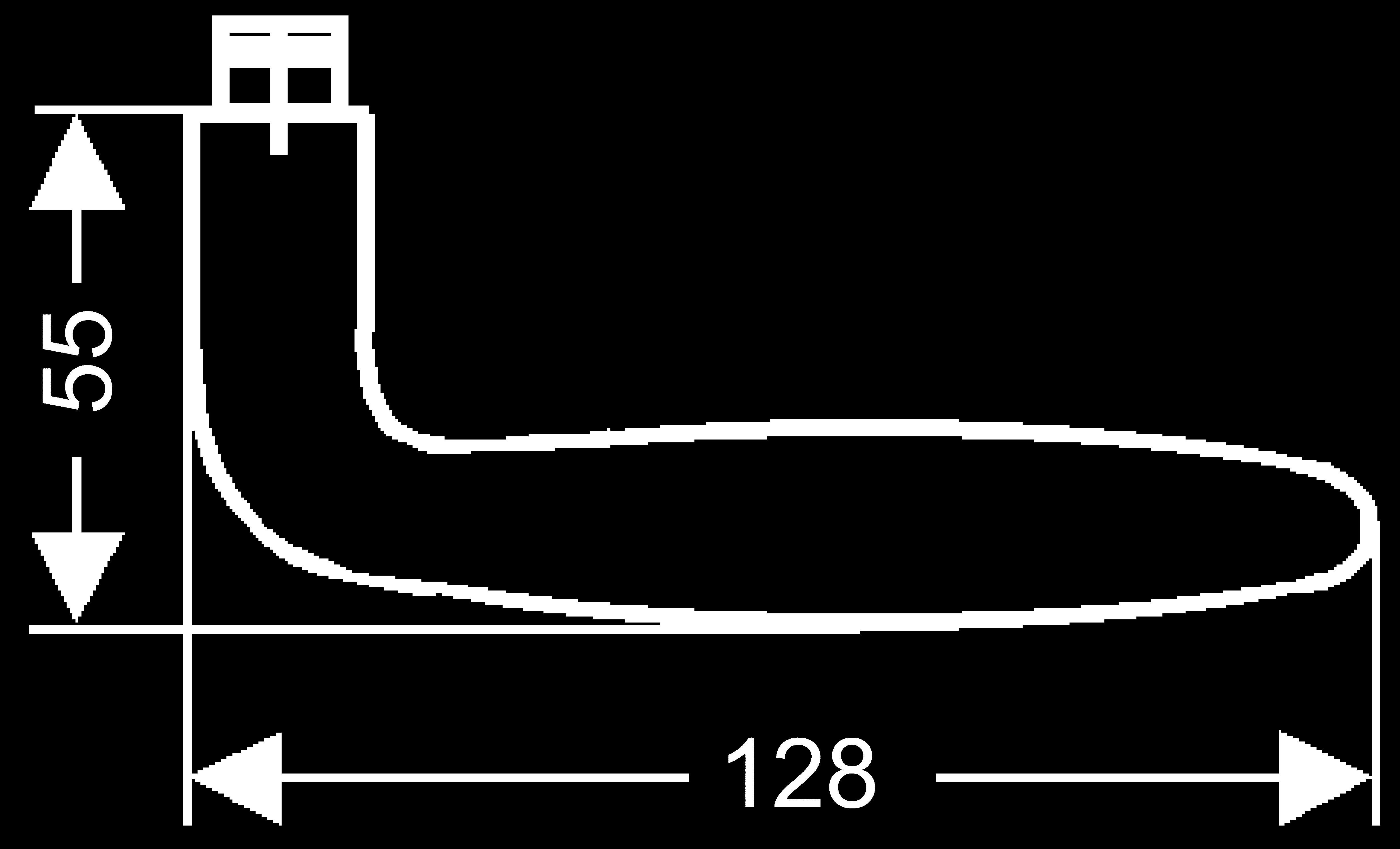 Karcher Rosettengarnitur Korfu ER24, Kosmos schwarz (rund)