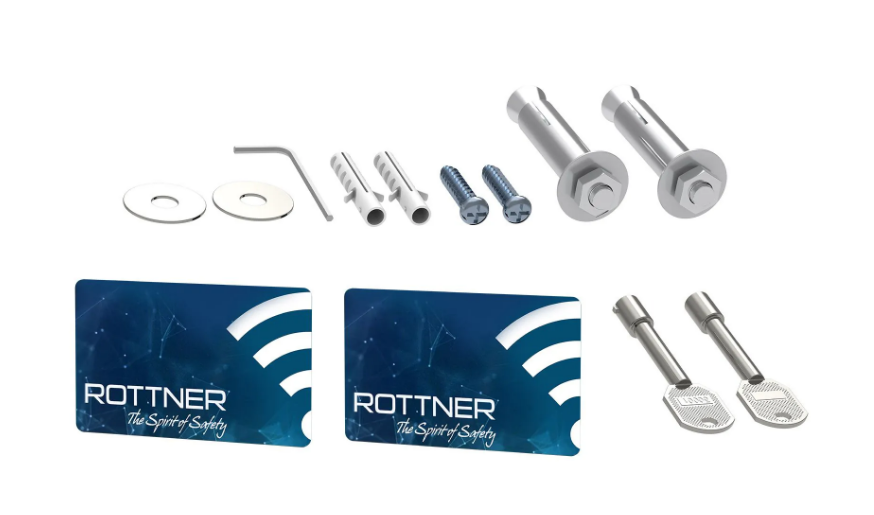 Rottner Möbeltresor mit Lademöglichkeit RFID LAP Elektronikschloss gleichschließend