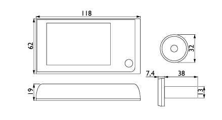 Format Elektrischer Türspion