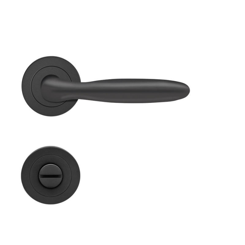 Karcher Rosettengarnitur Korfu ER24, Kosmos schwarz (rund)