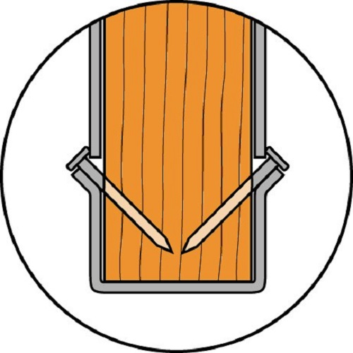 Original SIMPSON STRONG-TIE Kammnägel Rillennägel Ankernägel verzinkt mit Zulassung Nagel