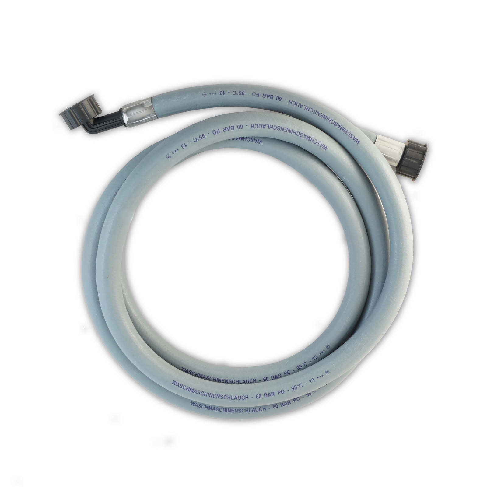 Gummi-Anschlussschlauch für Wasch- und Geschirrspülmaschinen