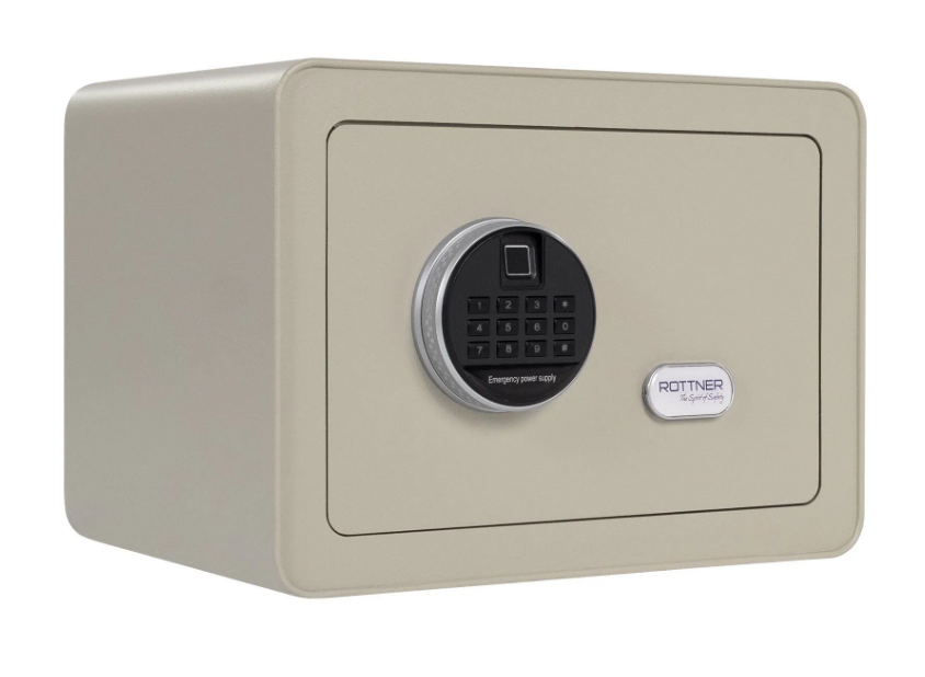Rottner Möbeltresor Vintage Elektronikschloss inkl. Fingerprint