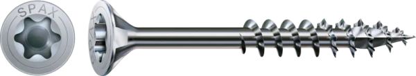 Original SPAX® Universalschraube ø6,0 mm WIROX Senkkopf T-STAR plus 4CUT Vollgewinde & Teilgewinde