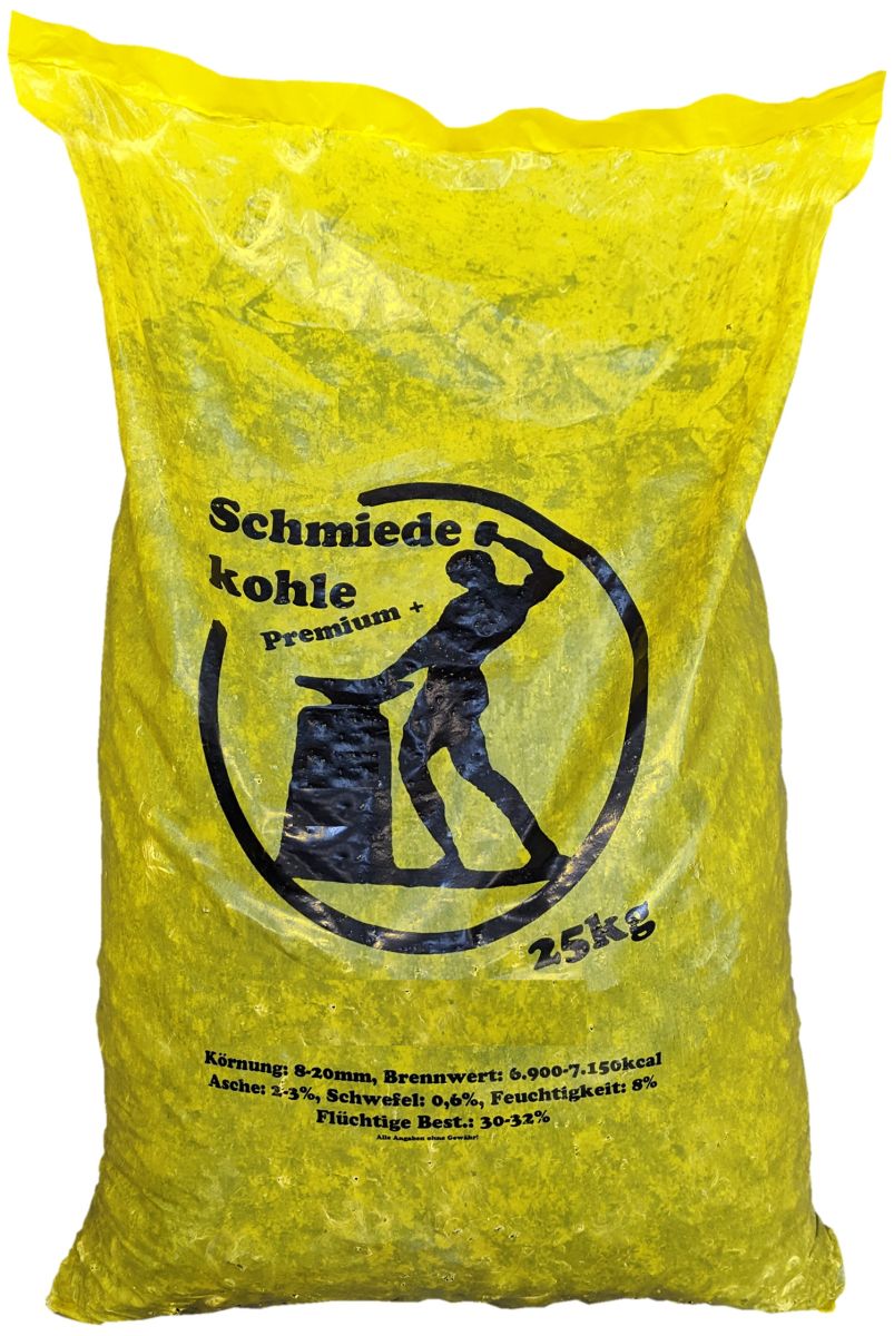 Schmiedekohle in Säcken zu 25 kg | Kreiller Fachhandel