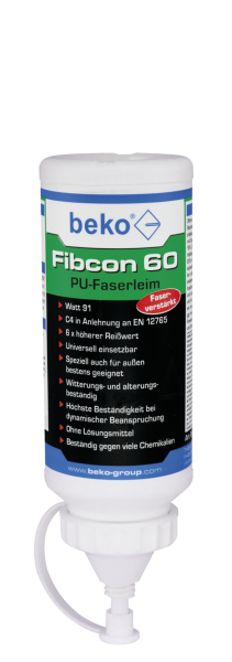Beko 500g Fibcon 60 PU-Faserleim faserverstärkt Reisswert D4