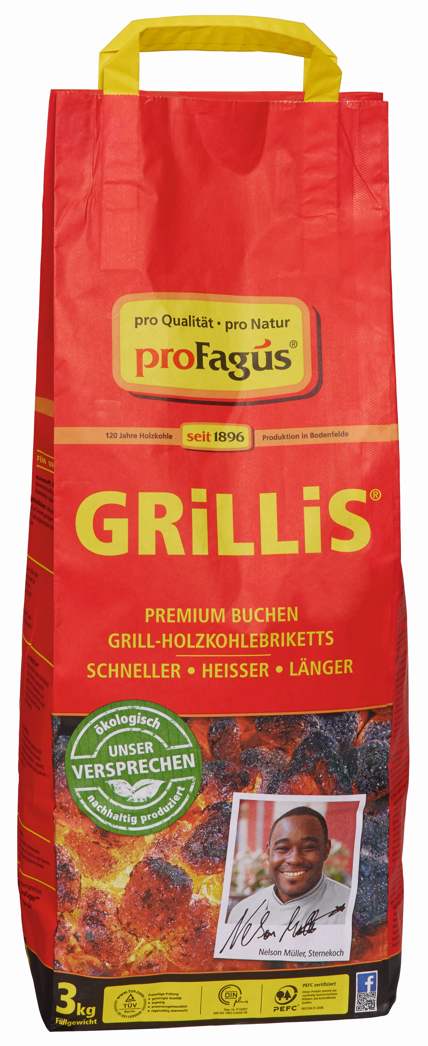 Grillis Premium Buchen GrillBriketts Kreiller Fachhandel