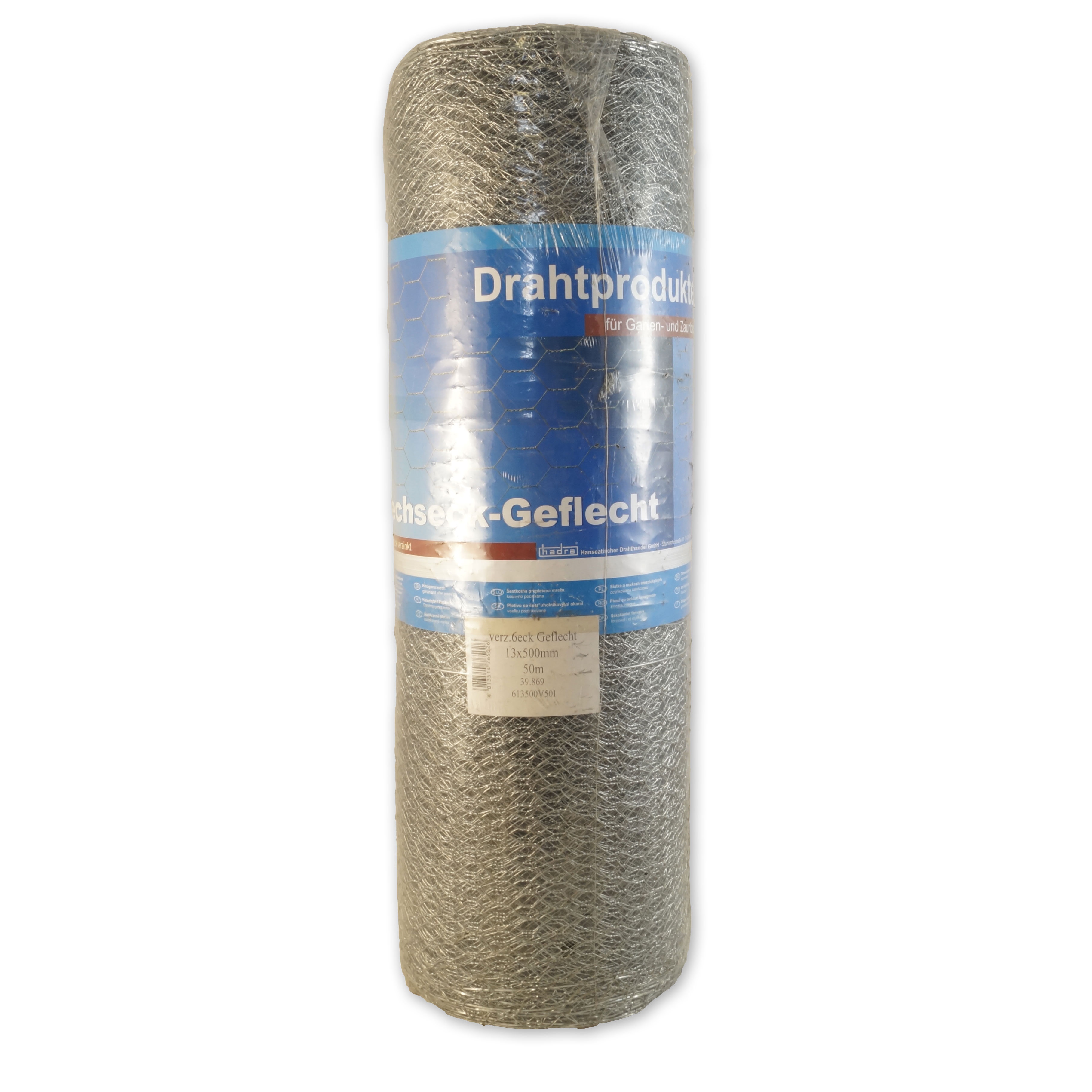 Sechseckgeflecht 500x25x0 8 Mm 50 M Rolle Hasenzaun Kreiller