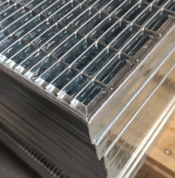 Gitterrost 1000x1000mm MW30/10 TS30/2 feuerverzinkt