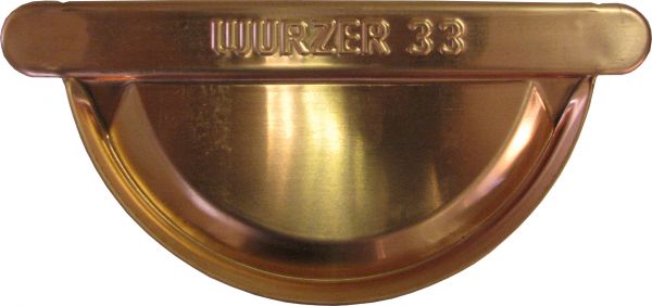 Rinnenvorköpfe Kupfer klein
