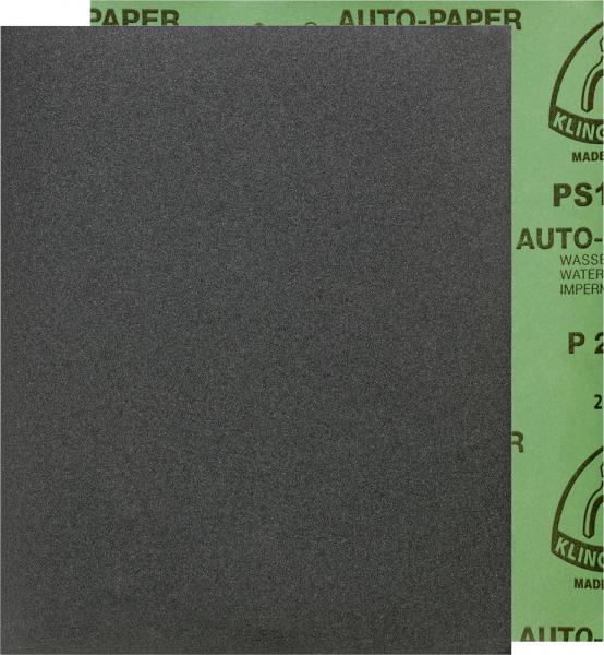 Klingspor K240 230x280 mm Schleifpapier PS 11 A, wasserfest 100 Sück