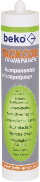 beko 1-K TackonKleber transparent Mischpolymer