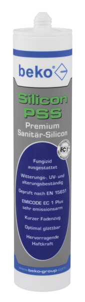 Beko Silicon PSS Premium-Sanitär-Silicon 310 ml
